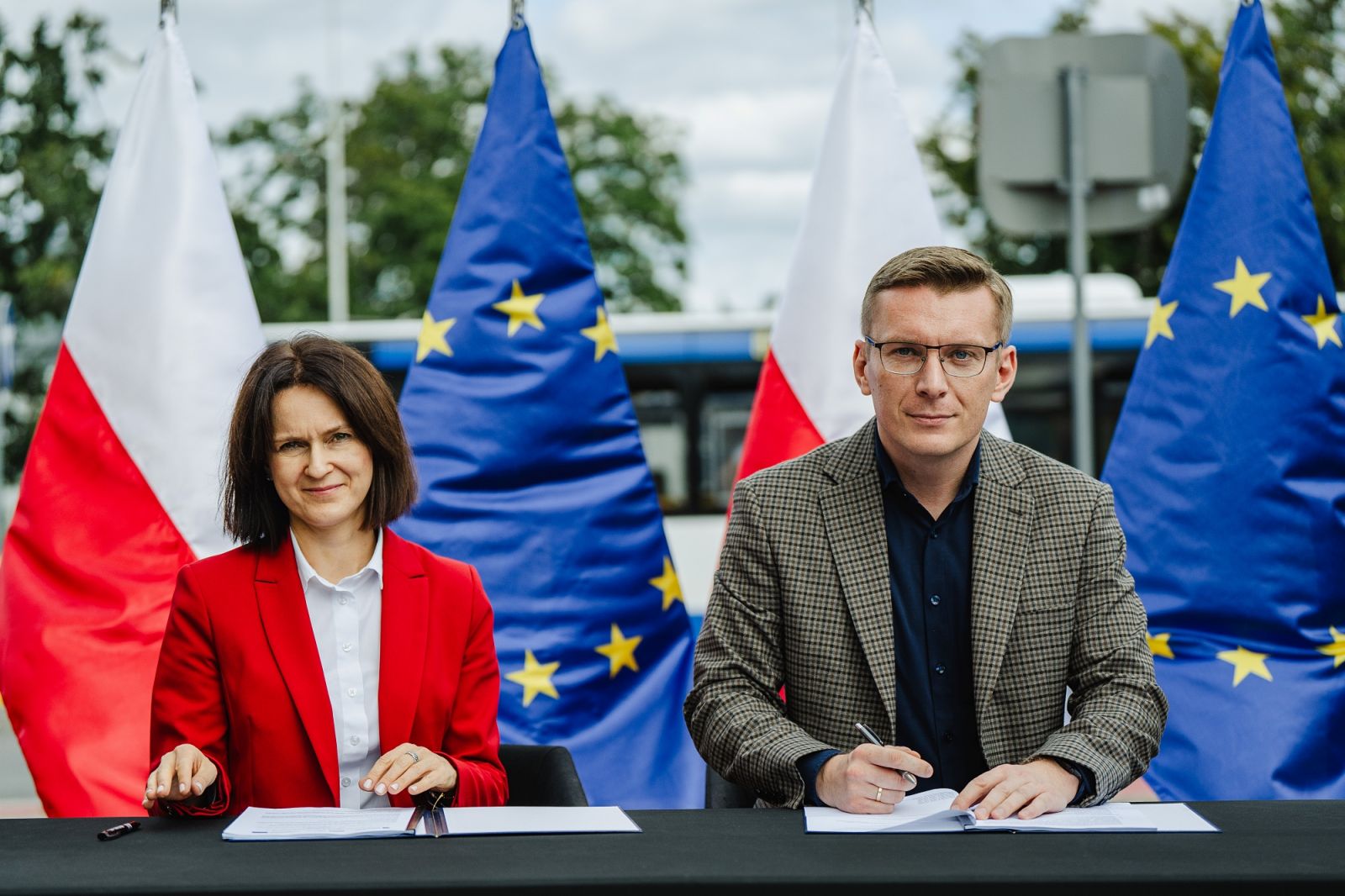 Podpisanie umowy z Miastem Reda.